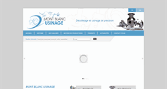 Desktop Screenshot of montblancusinage.com
