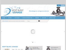 Tablet Screenshot of montblancusinage.com